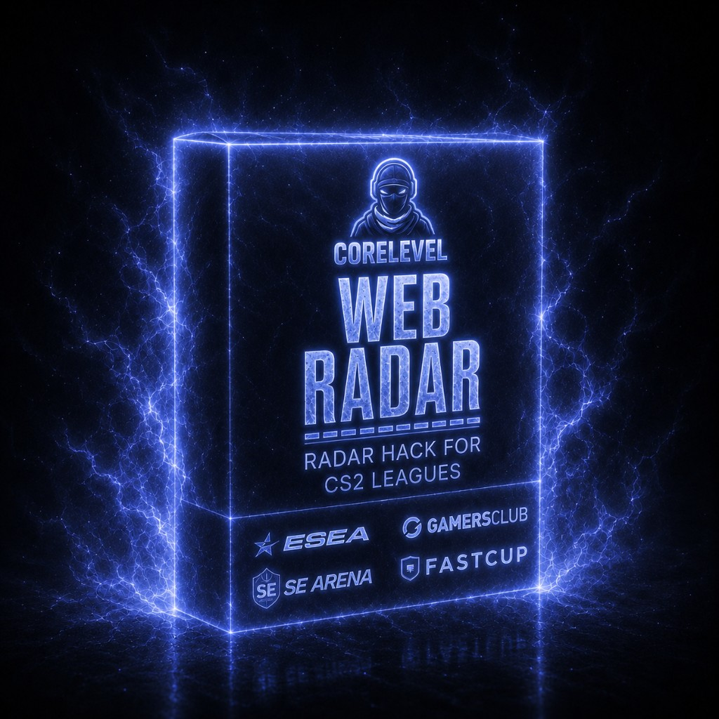 CORELEVEL Web Radar — FACEIT hack radar for CS2 leagues
